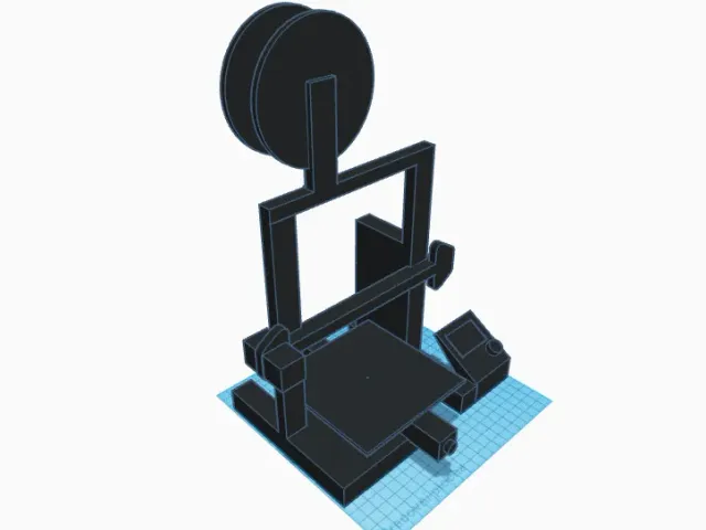 Mini model of original Ender 3