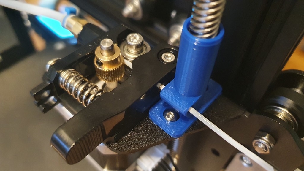 Ender 3/Ender 3 Pro Filament guide & Z-Axis Leadscrew guard.