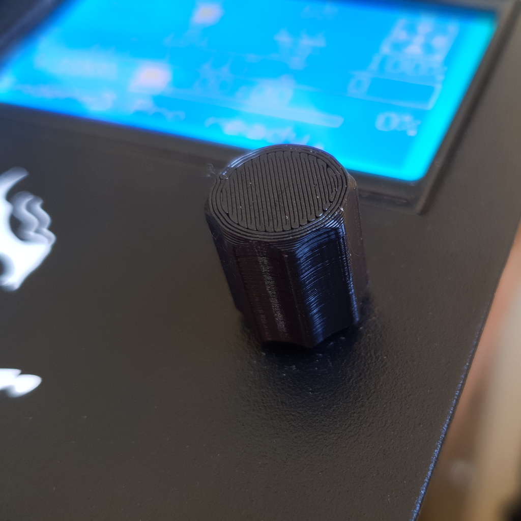Ender 3/Ender 3 Pro Concave Knob