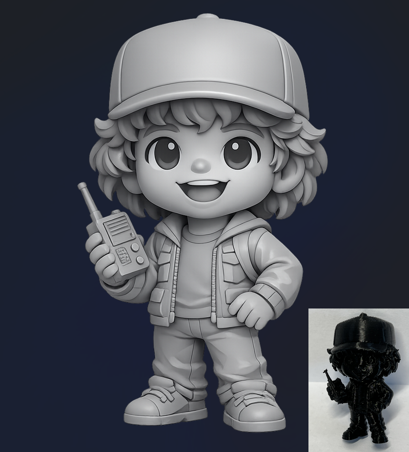 Chibi Dustin Henderson (Stranger Things)