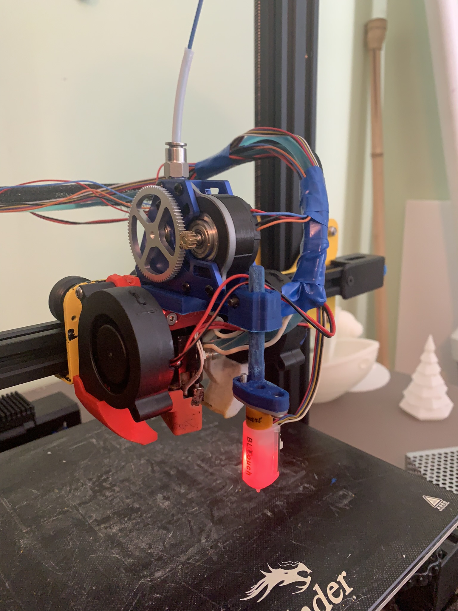 phaetus APUS extruder mount for KLEMCO creality v6 mount.