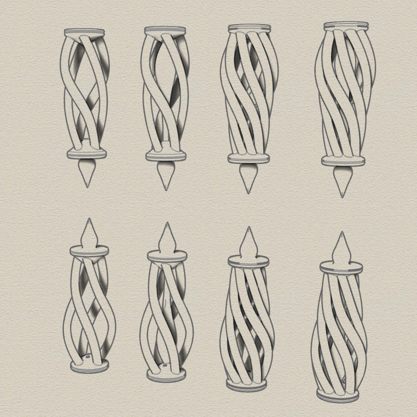 Festive Finials
