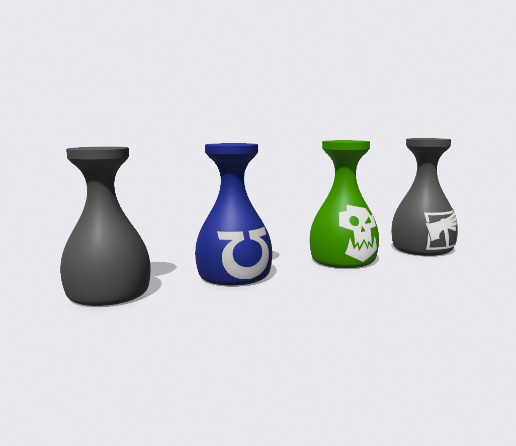 Painting Handle - Miniature Similar Size