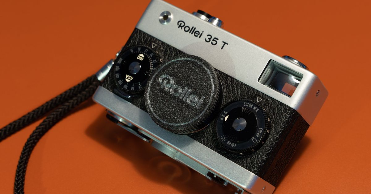 Rollei 35 Lens Cap by FilamentFlo Download free STL model