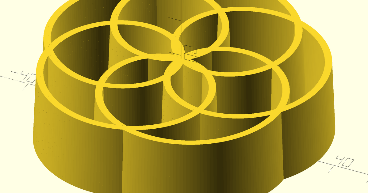 Customizable Curve Generator, updated by mcdanlj | Download free STL ...