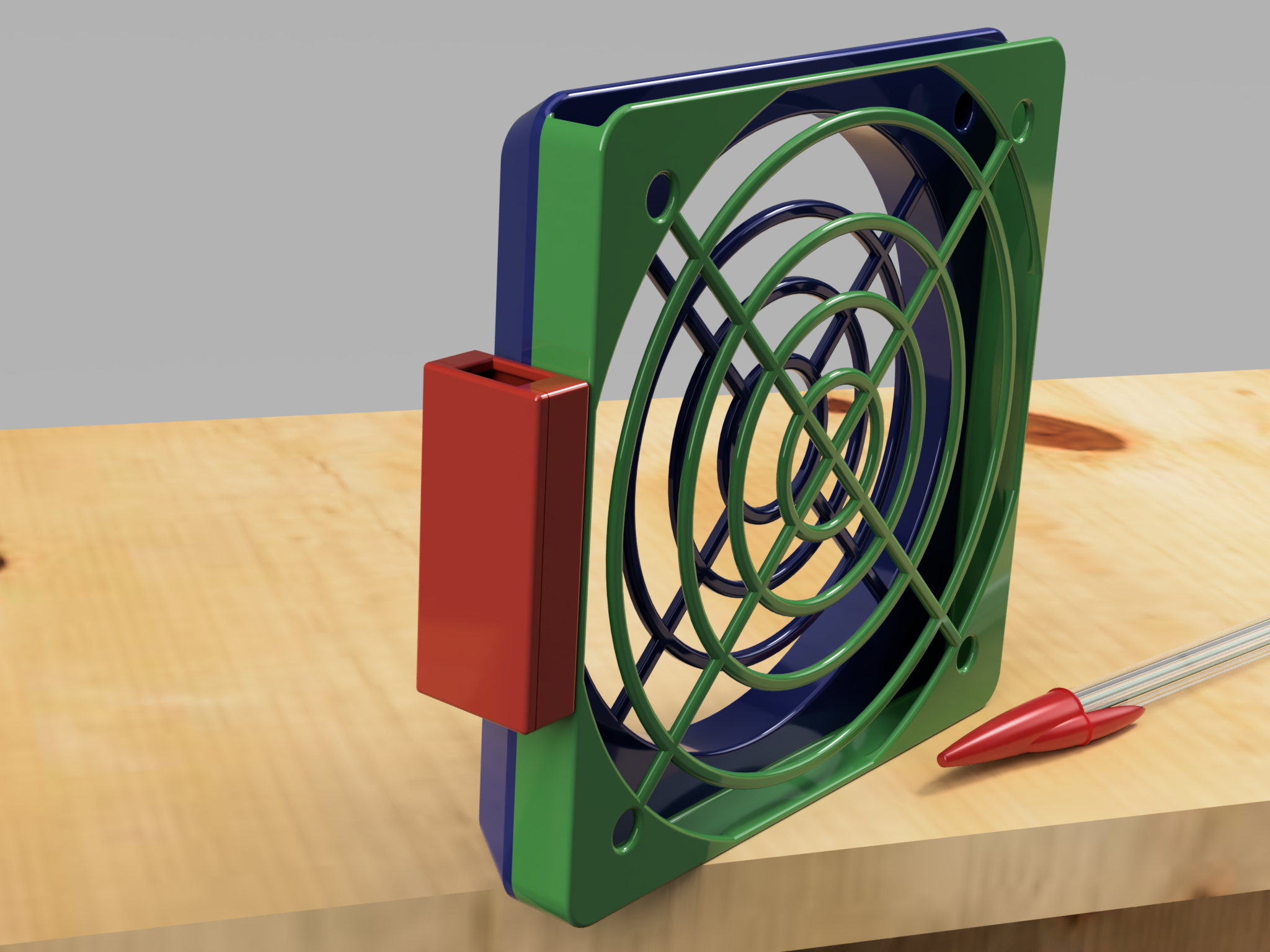 Solder fume extractor by Joe Download free STL model