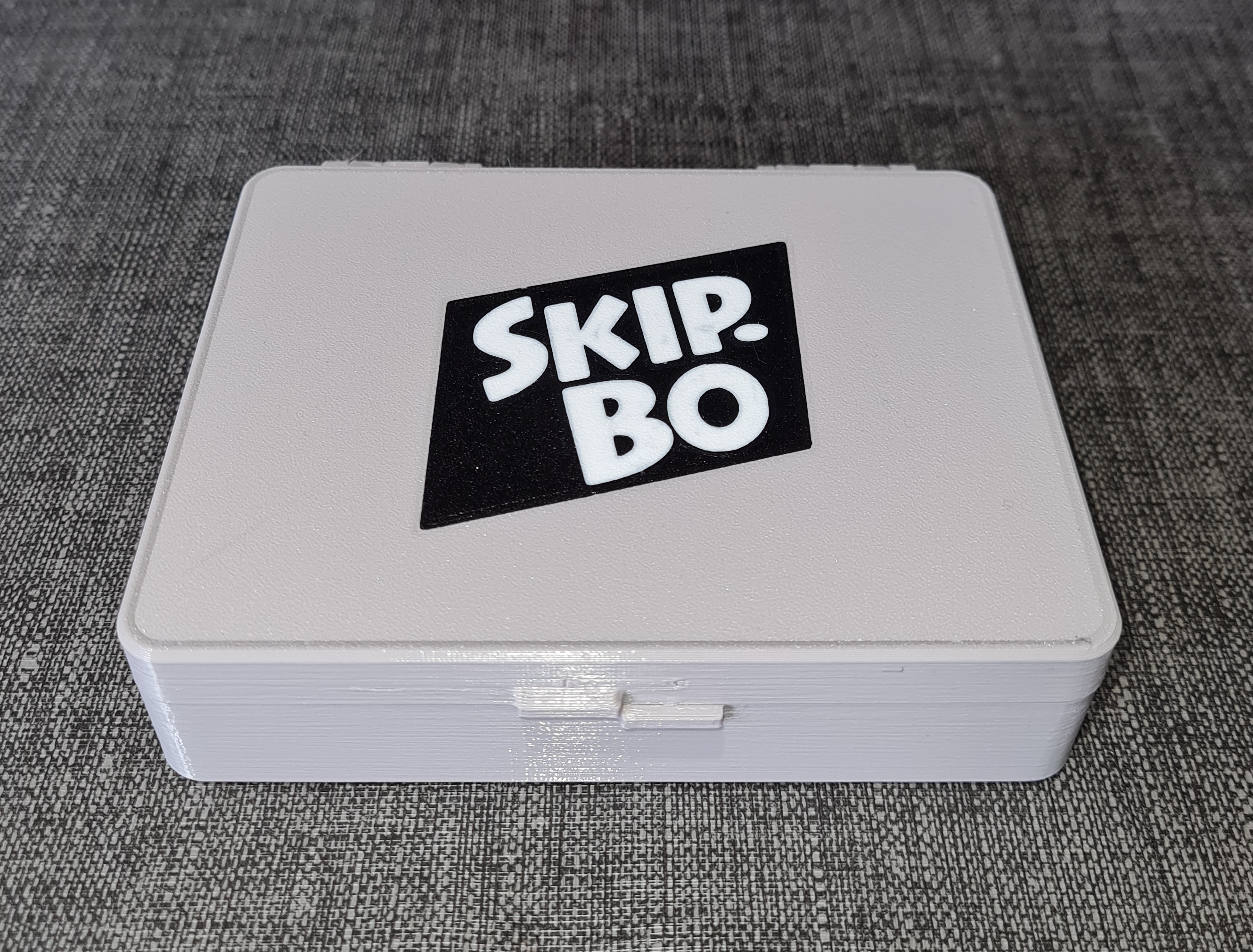 Skip-Bo Box, hinged
