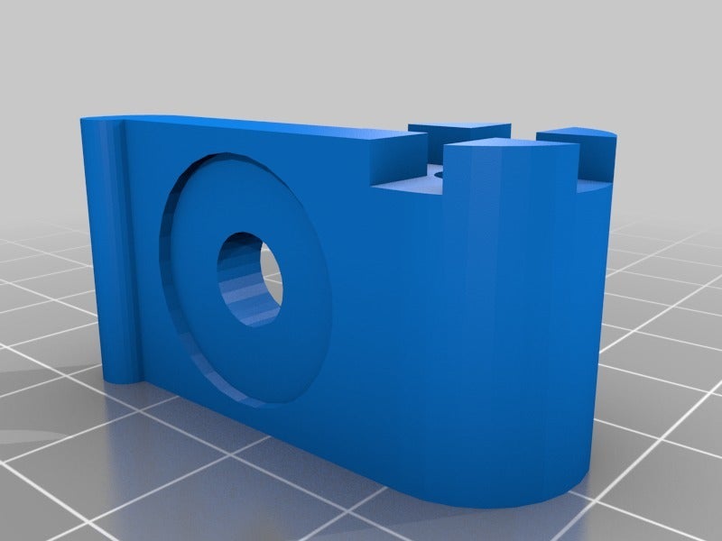 Sony FDR-X3000/X1000 helmet side mount by OSi | Download free STL model | Printables.com