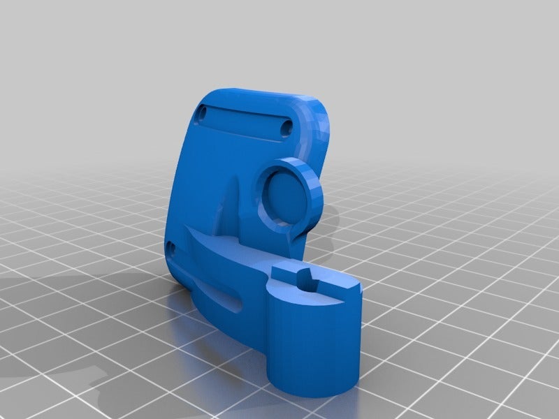 Sony FDR-X3000/X1000 helmet side mount by OSi | Download free STL model | Printables.com