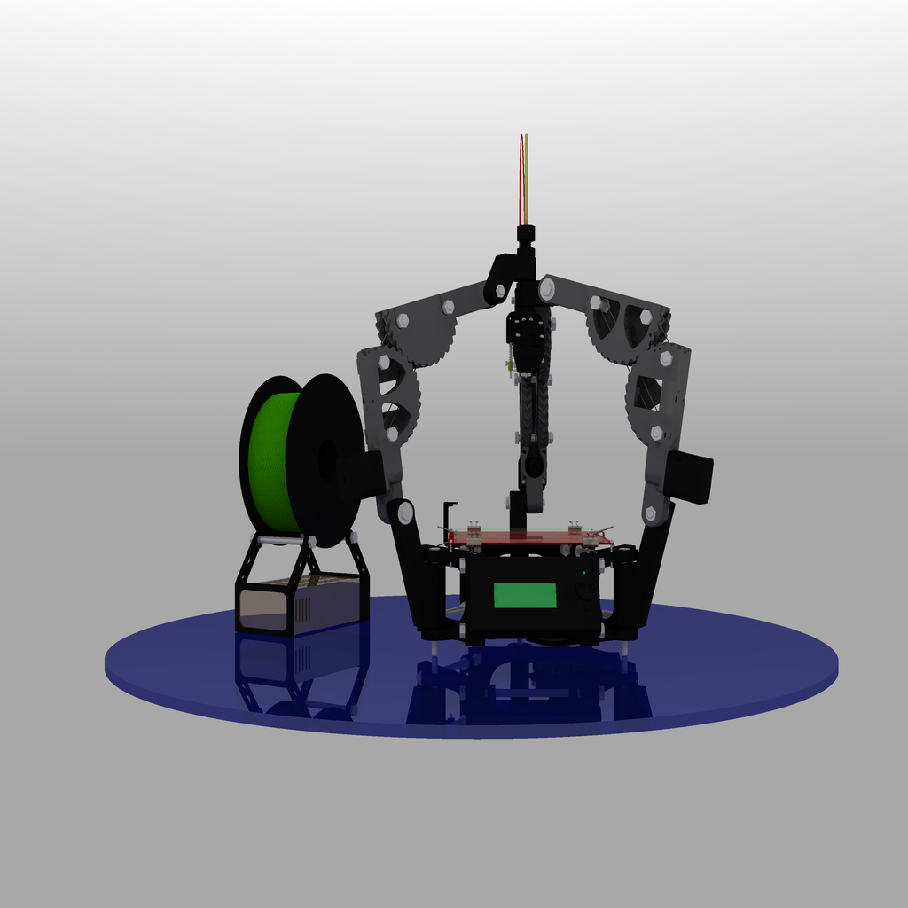 Simpson GUS construction based 3D printer — miniatura 2