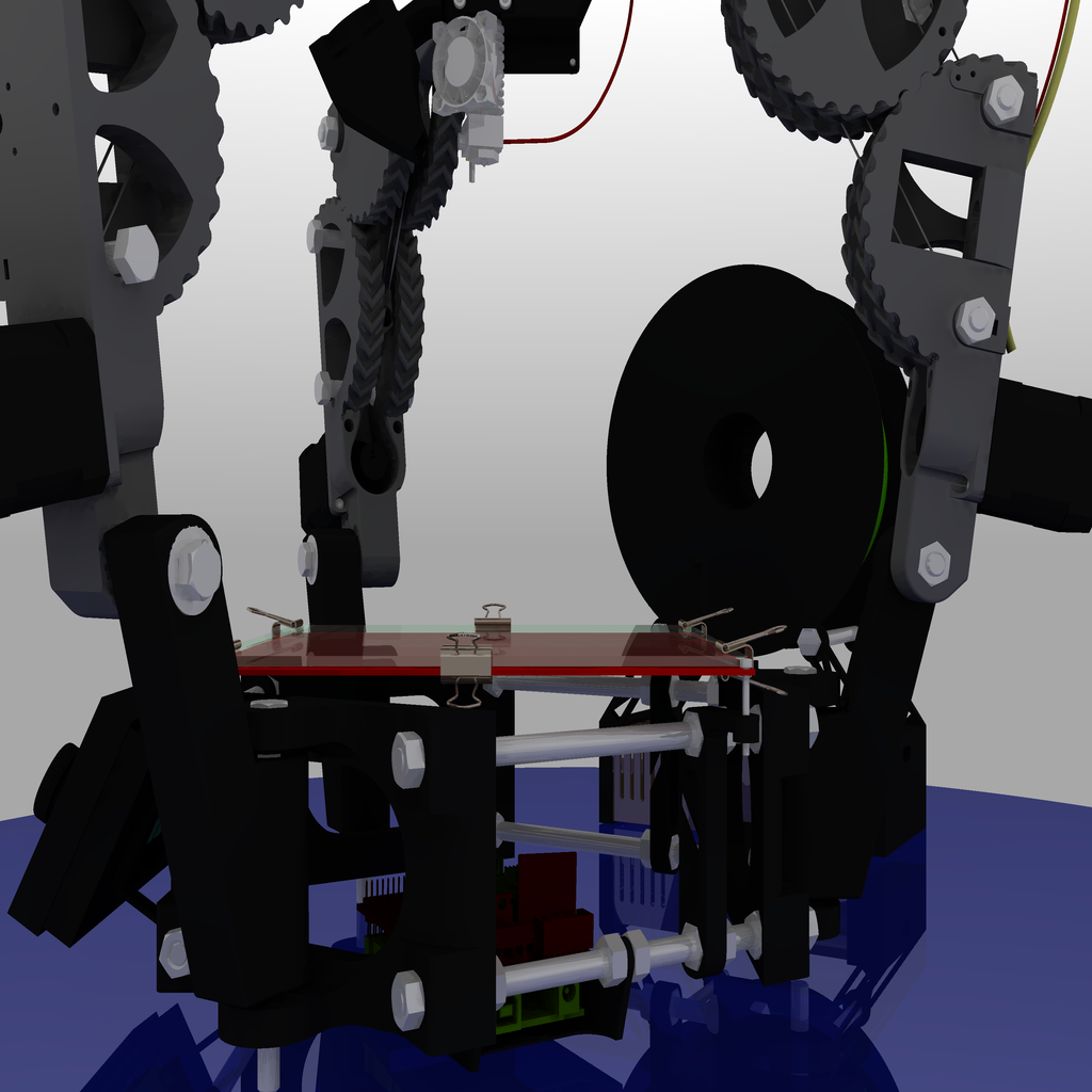 Simpson GUS construction based 3D printer — miniatura 7