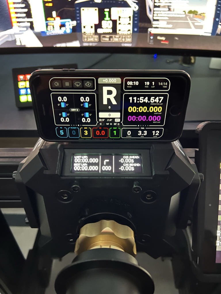 Magnetic Smartphone, Button box, Dashboard Mount for Fanatec DD1/DD2