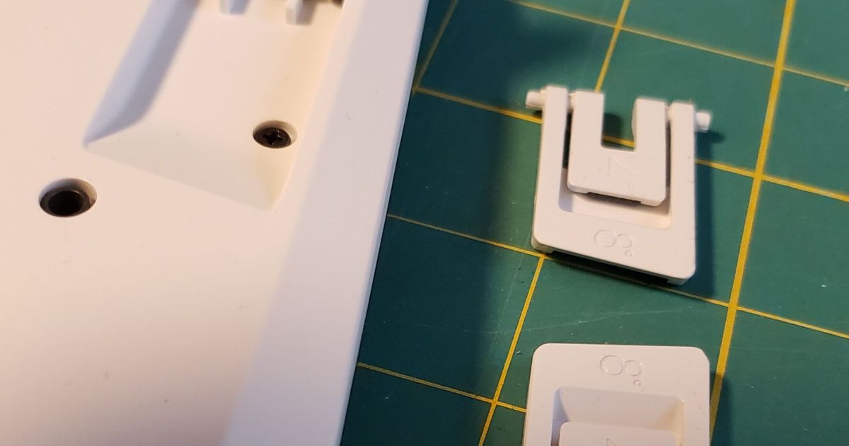 Logitech Feet for a K850 Keyboard by Mike Download free STL model