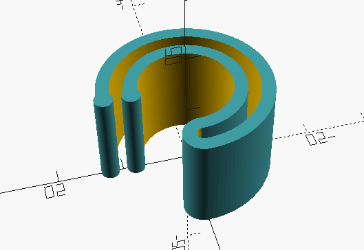 Cloth harness installation tool [SCAD]