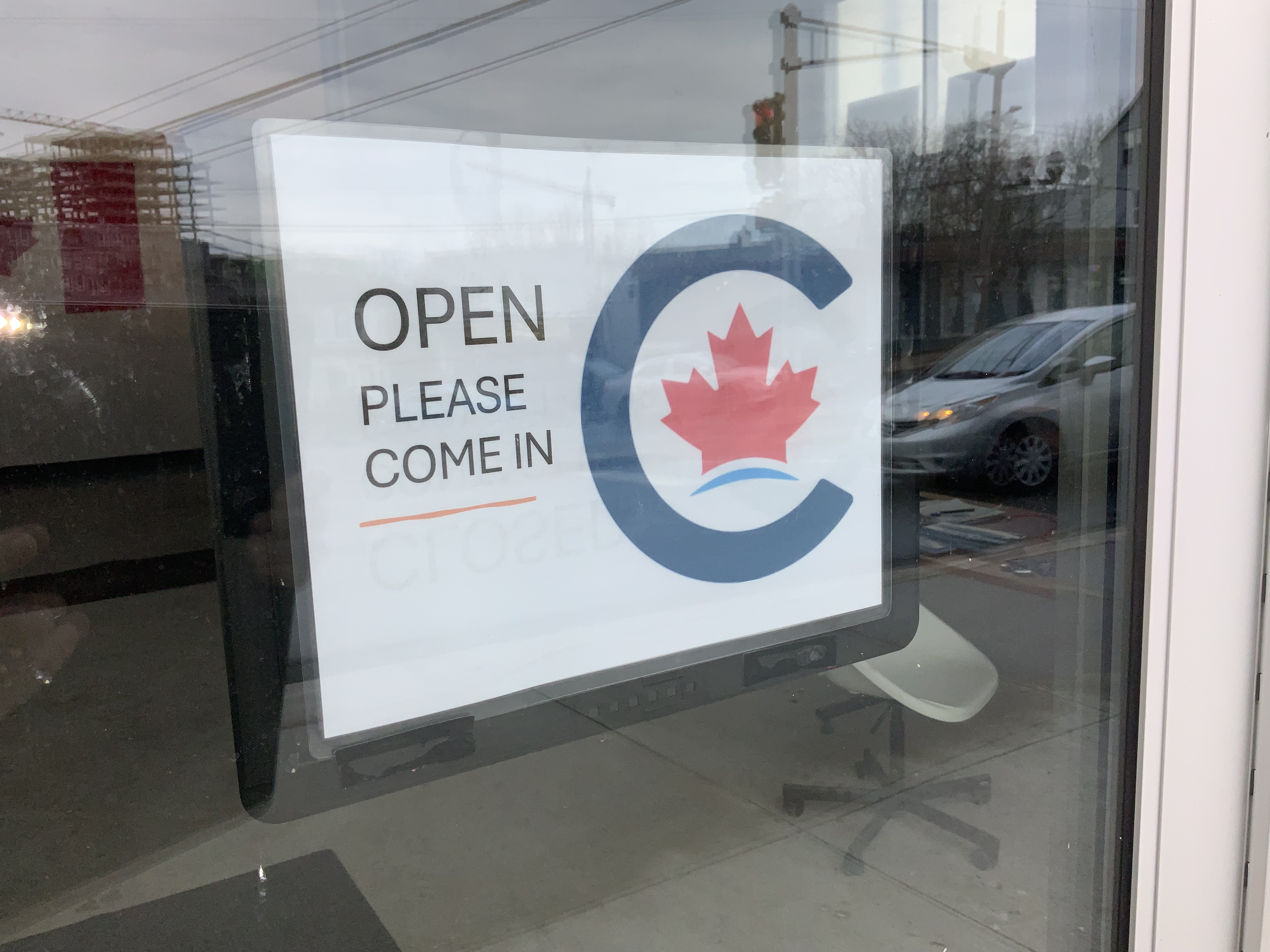 Door or Window Sign Frame