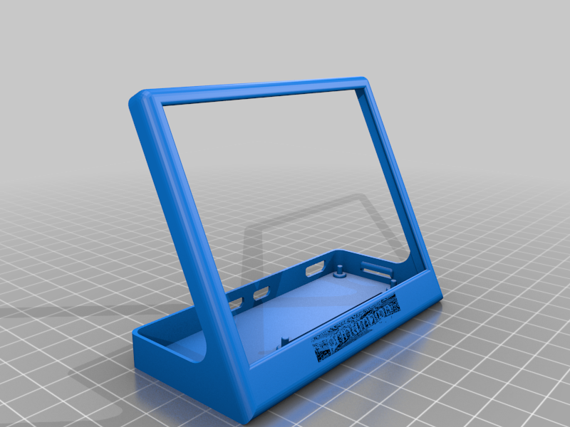 Spacious Enclosure for Pimoroni Inky wHAT (ePaper/eInk) and Raspberry Pi Zero