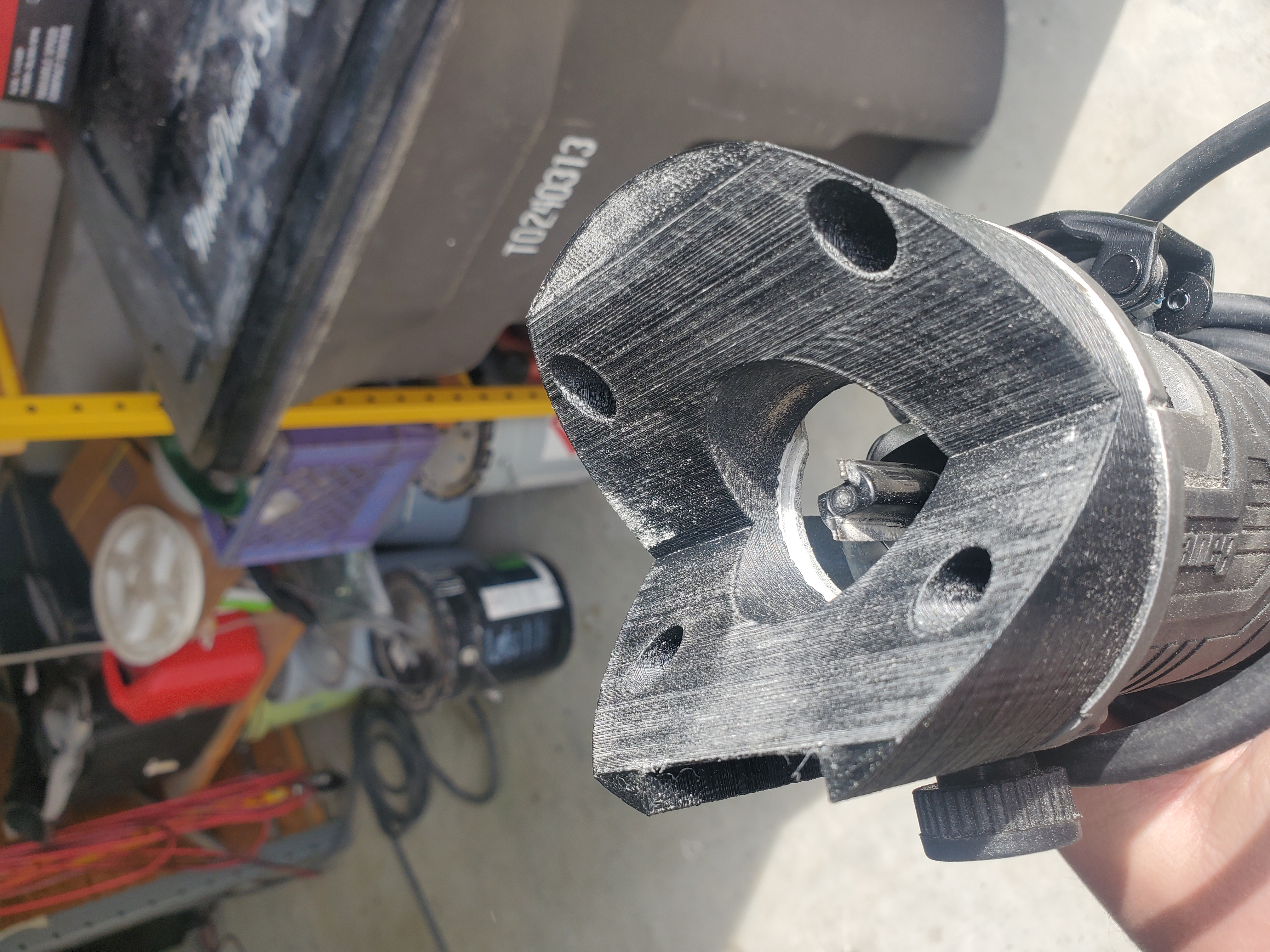 Bauer 19121E-B 45-degree angle base plate