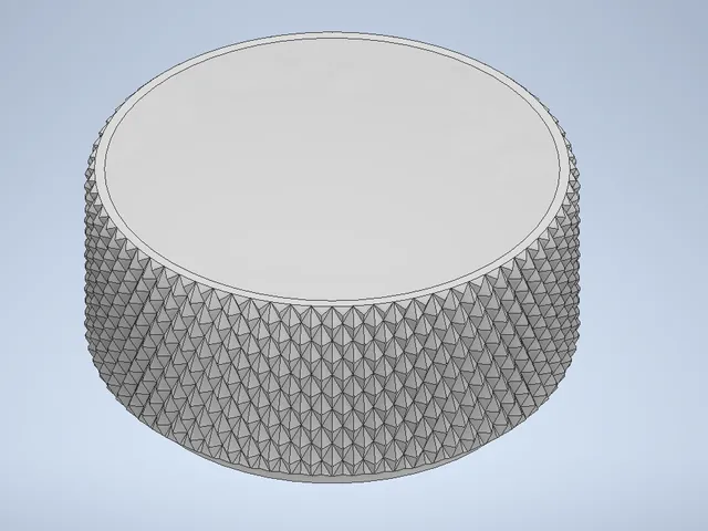 Knurled LCD Knob