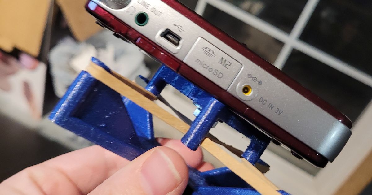 Sound Recorder Shock Mount by sigsegv0x0b Download free STL model