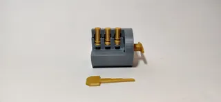 Cutaway Lock