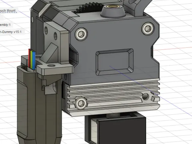 Sprite Extruder CR-Touch Mount (Sermoon V1)