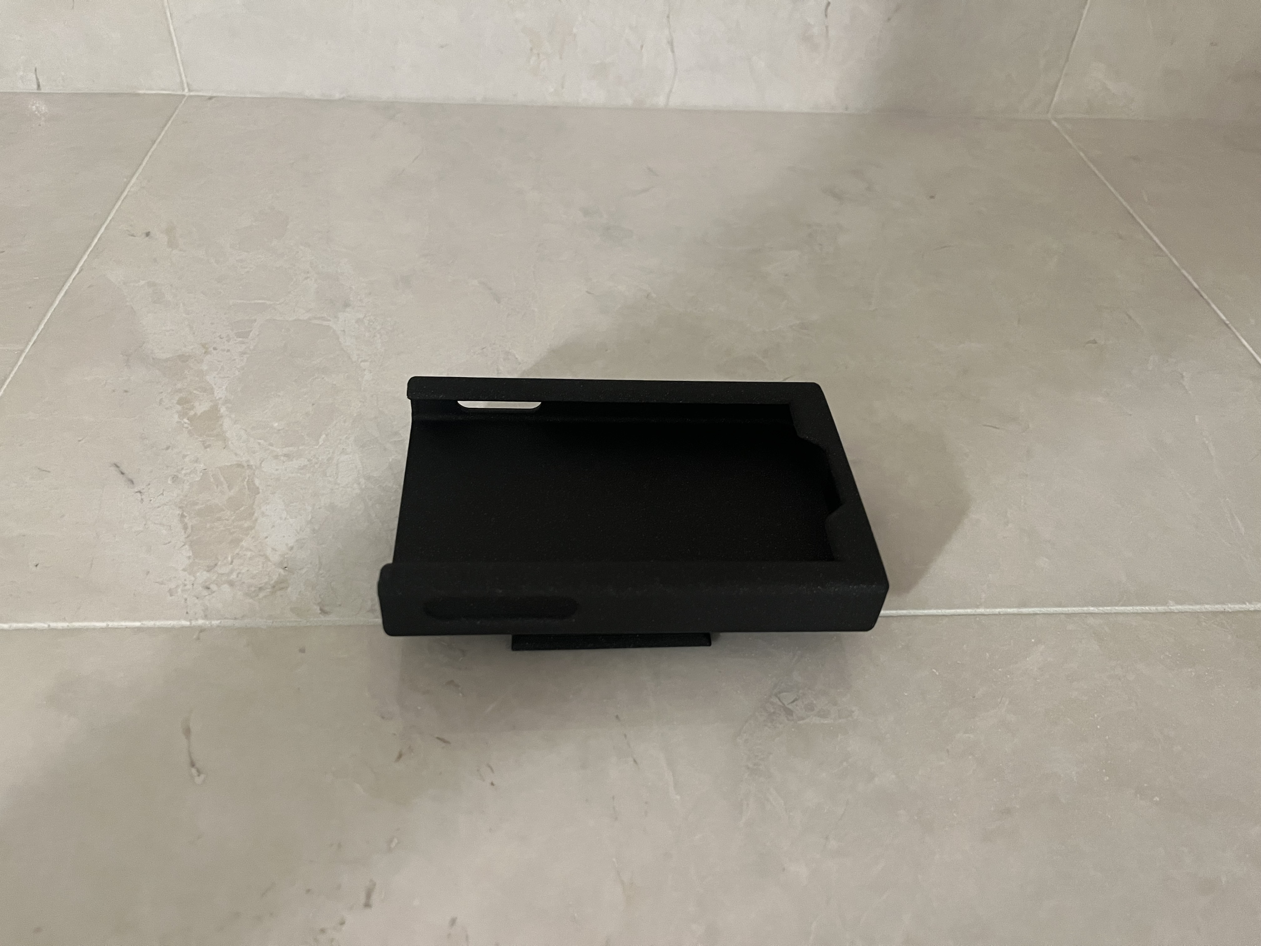 Rotatable shower phone holder mount