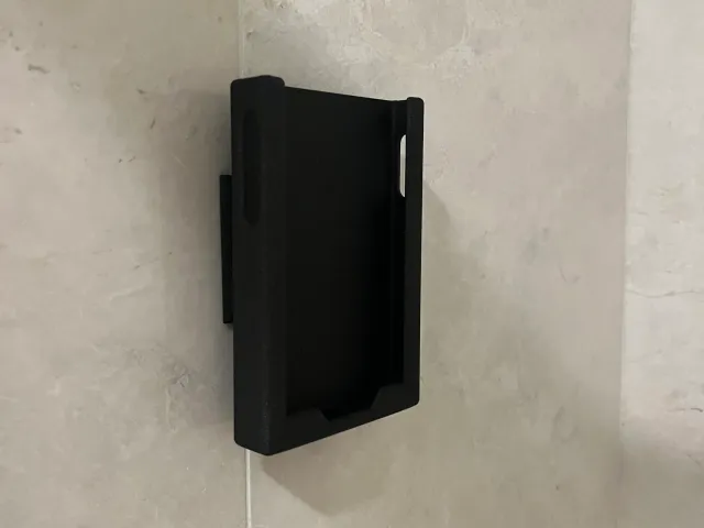 Rotatable shower phone holder mount