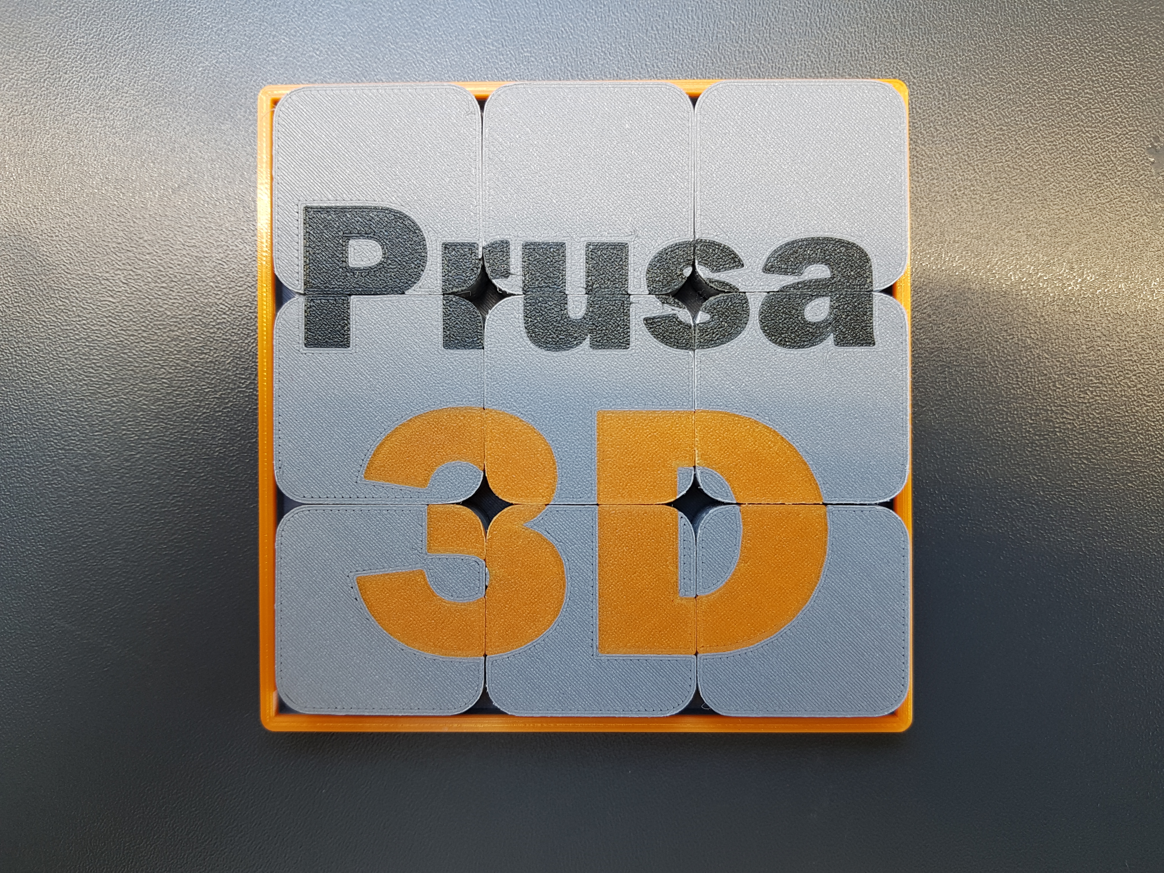 PRUSA two-sided (sliding) puzzle