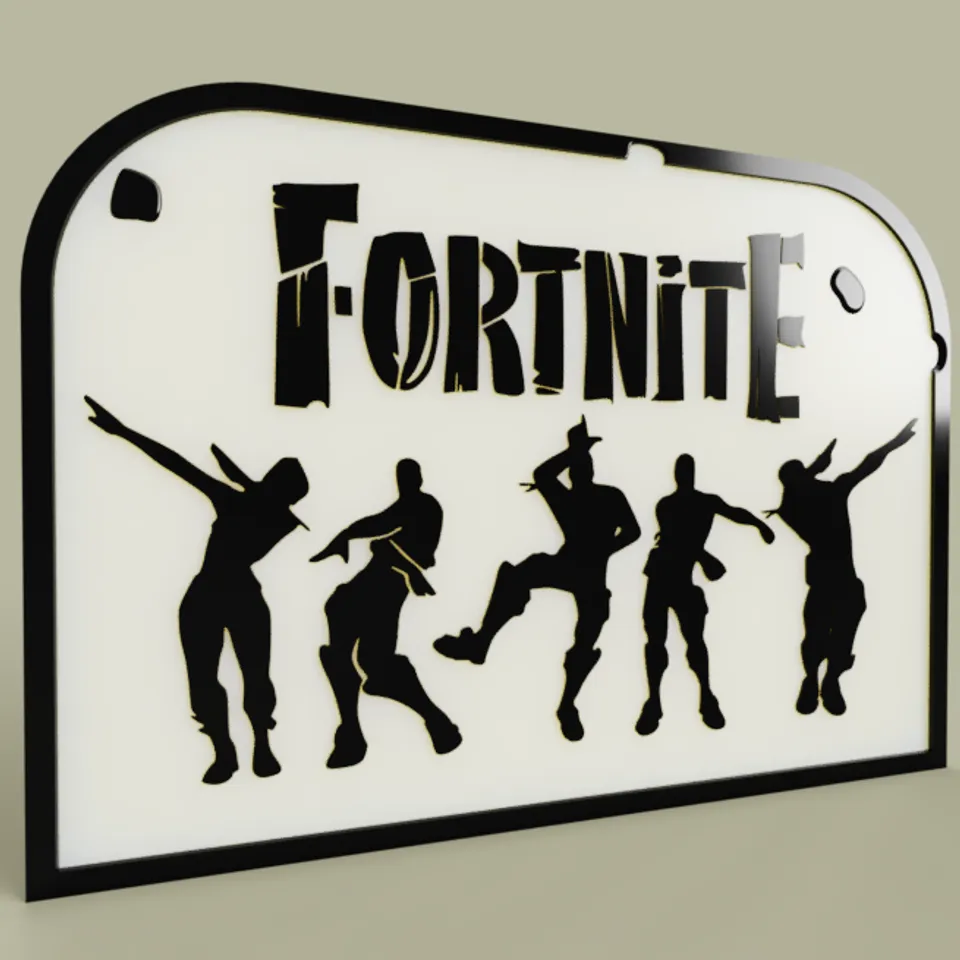 fortnite-sign-by-chong-gaming-download-free-stl-model-printables-com
