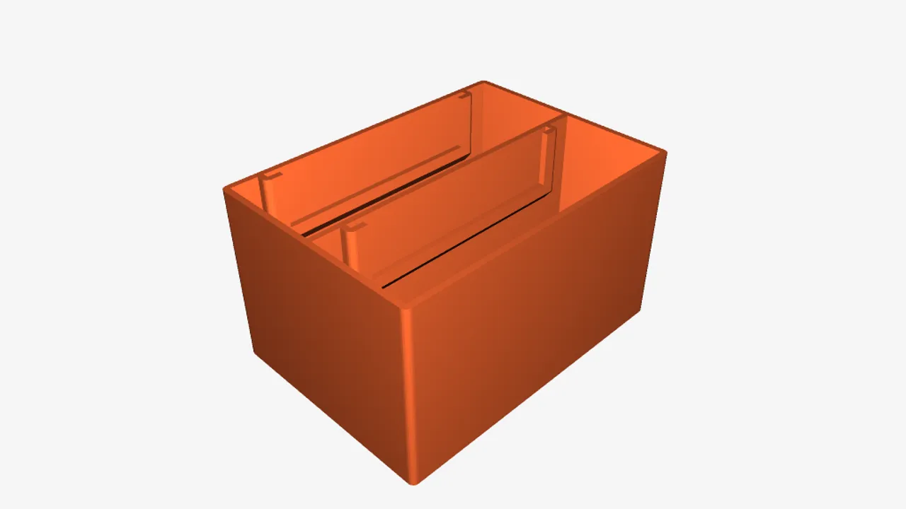 Small boxes with labeled compartments by stratos vasilas, Download free  STL model