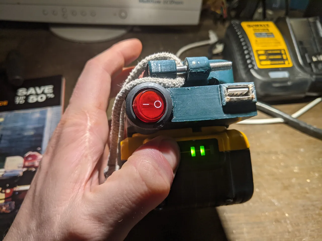 Unihertz Jelly 2 Dewalt Battery Adapter Phone Case (beta) by Odd