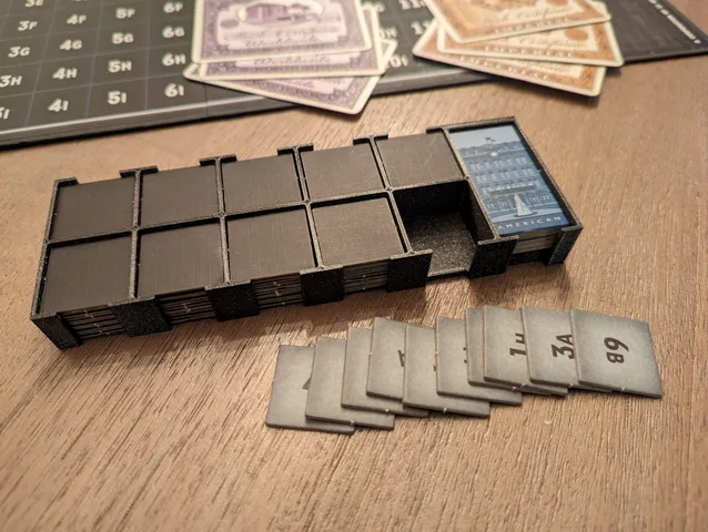 Acquire Game Tile Holder