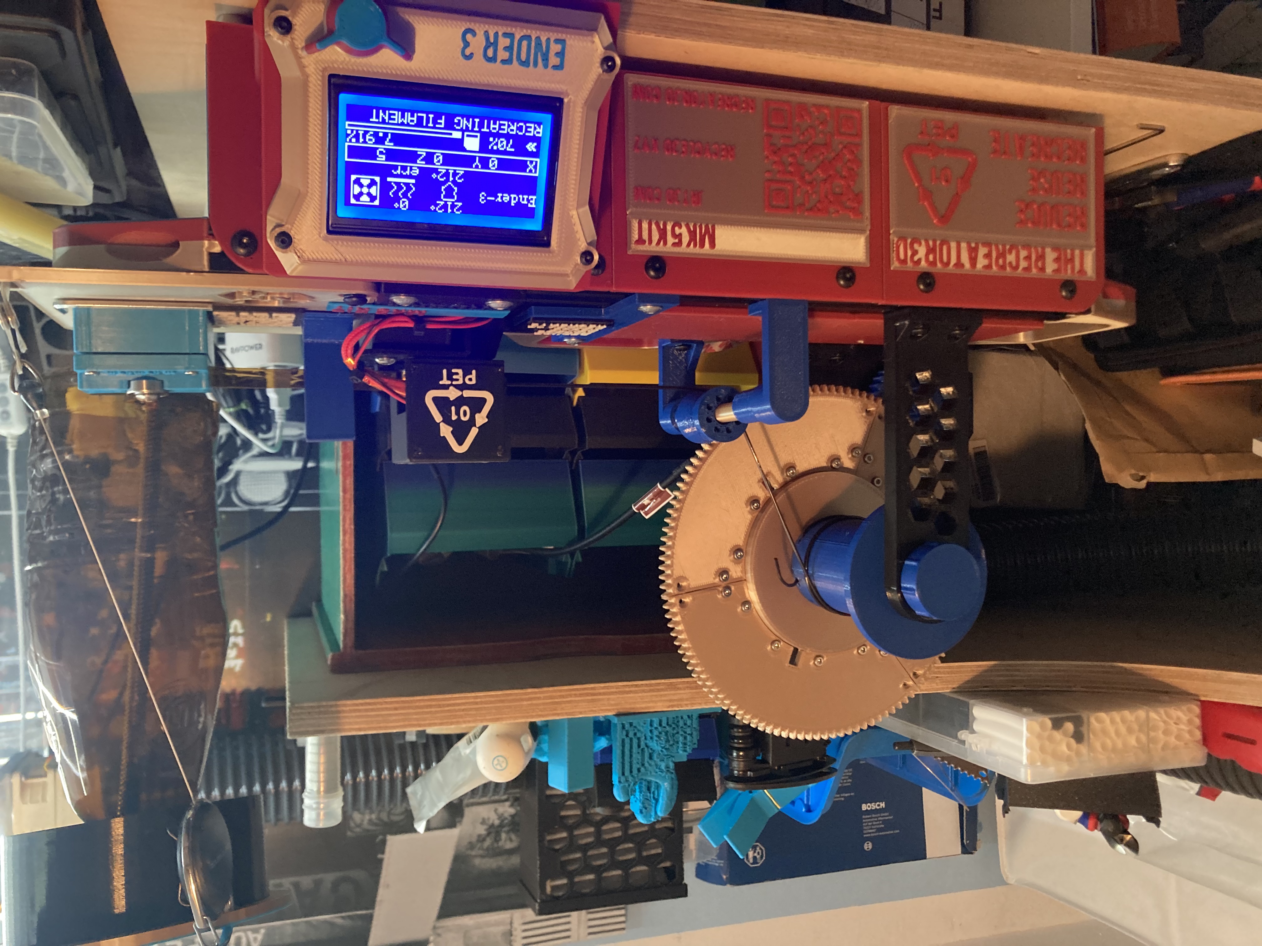 The Recreator 3D modifications smaller print volume 3D model thumbnail