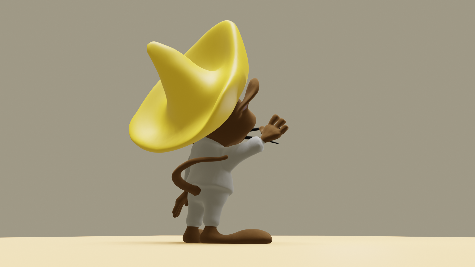 Multicolor Speedy Gonzales Magnet by wotfan69, Download free STL model