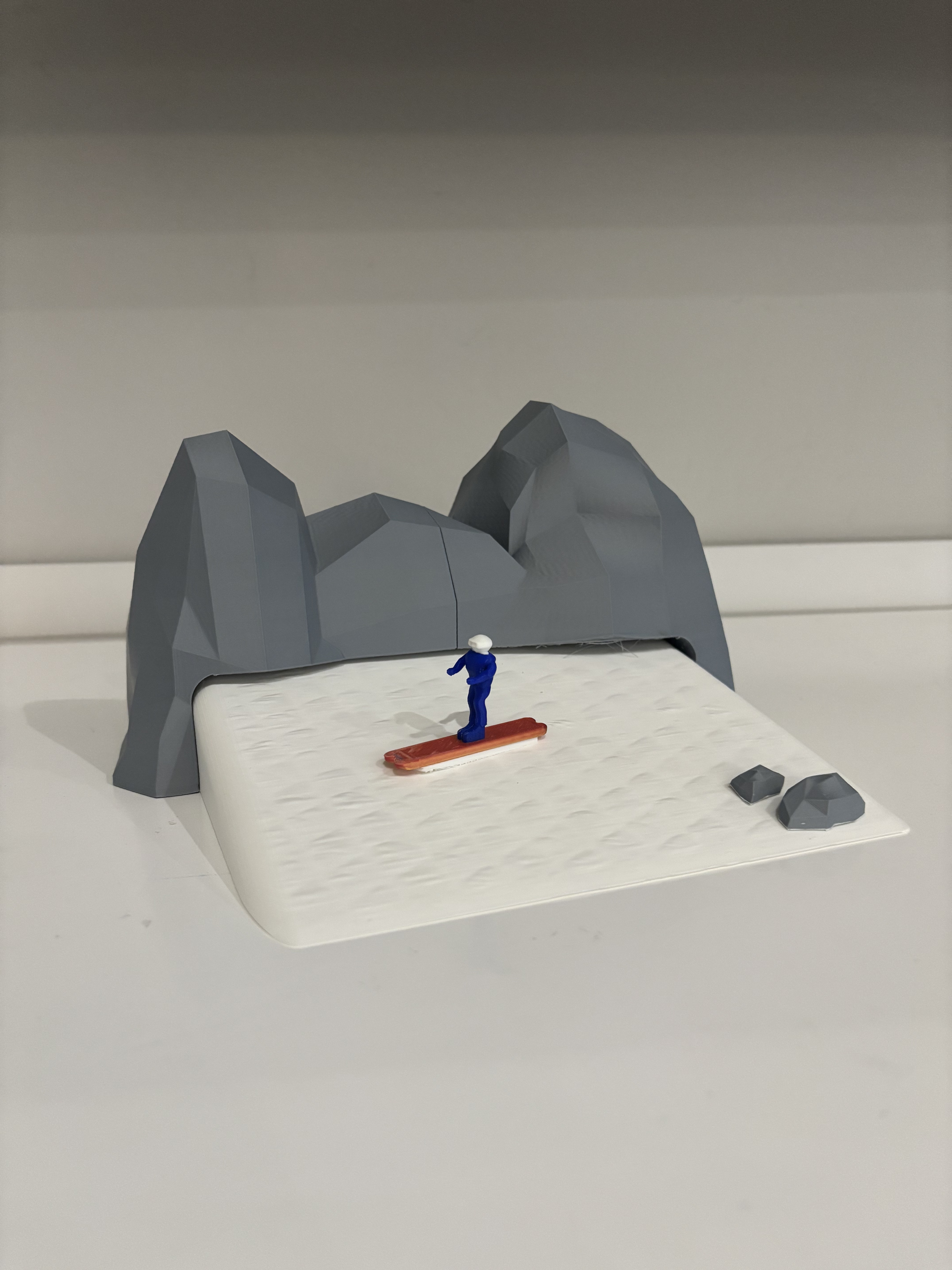 Ski Slope Vignette | No AMS