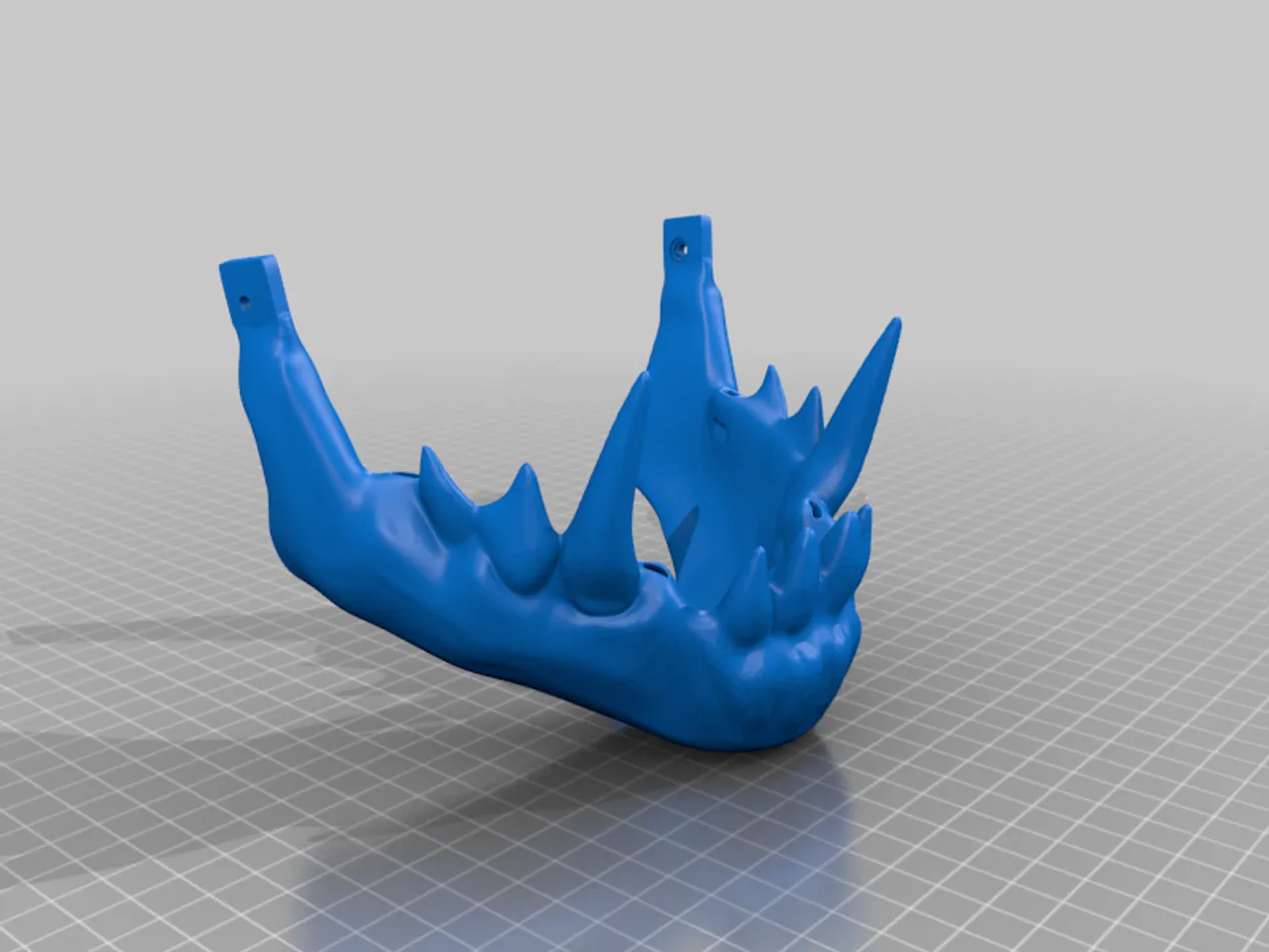 Skully the articulated mask by Drakarmau | Download free STL model ...