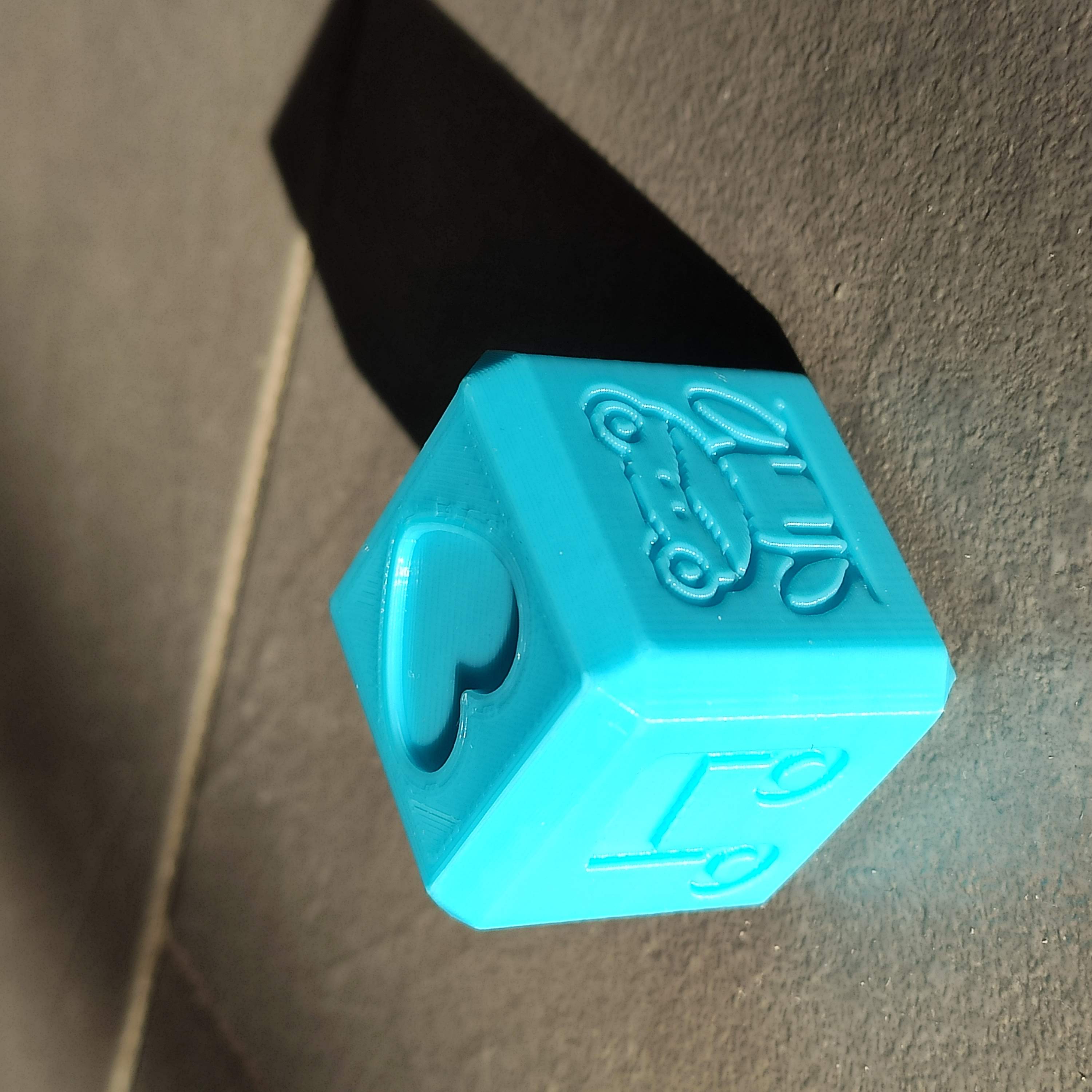 Dice Cube Toy for kids by Download free STL model