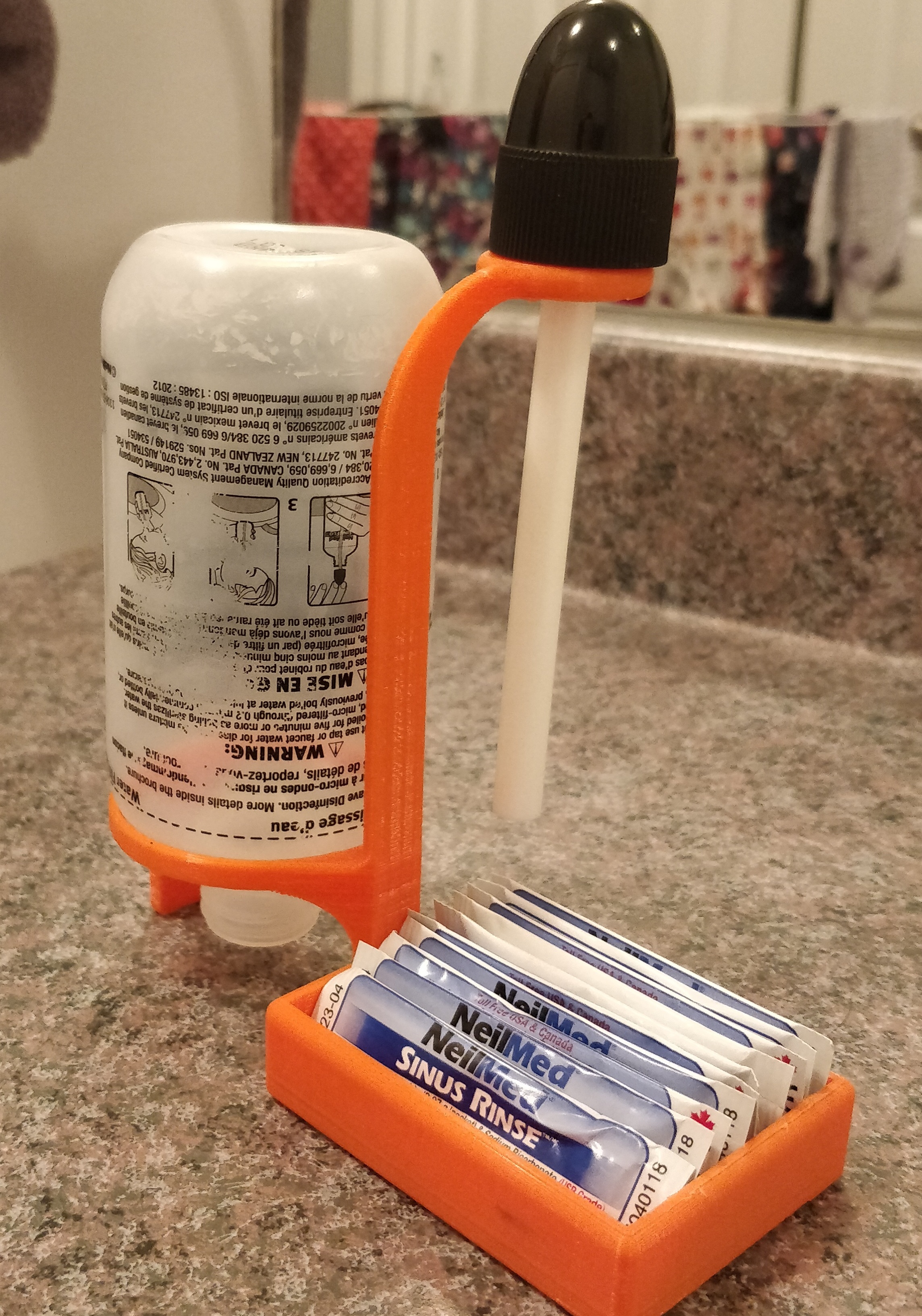 Sinus Rinse Holder (nasal irrigator)