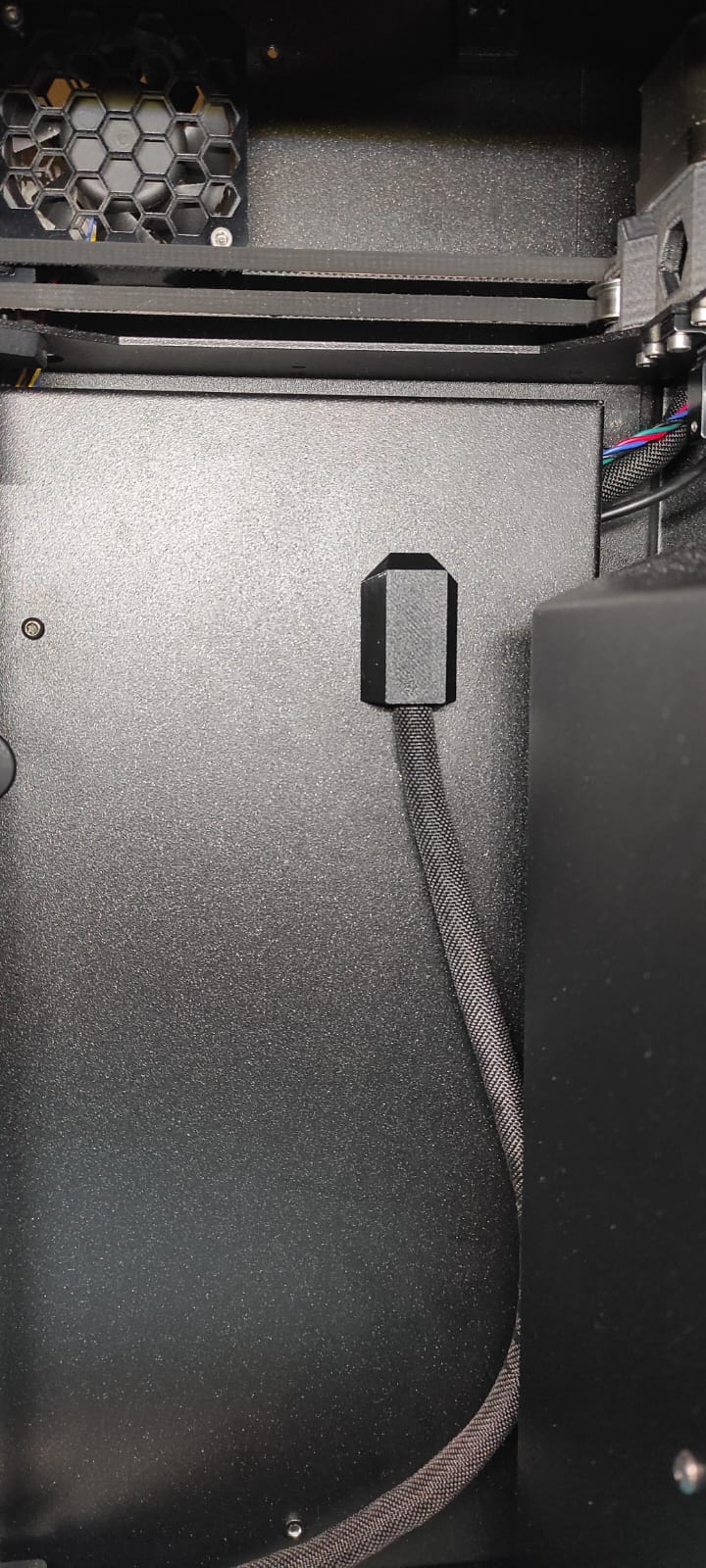 Prusa Core One – Heated Bed Cable Entry Cover (Multiple Styles)
