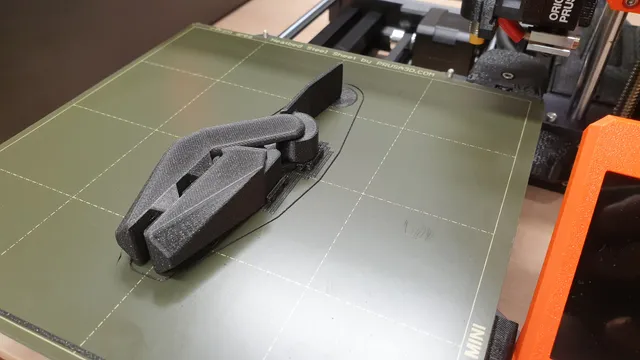 Bag Clip (PRINT IN PLACE CAM) - Prusa MINI REMIX