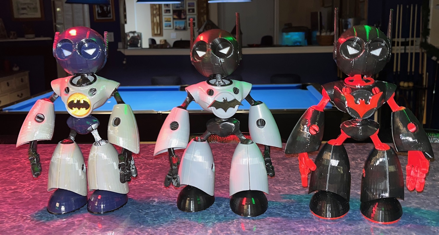 Super Hero Robots by maandren Download free STL model