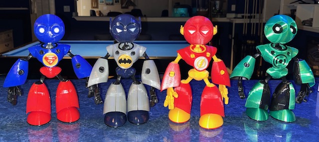 Super Hero Robots