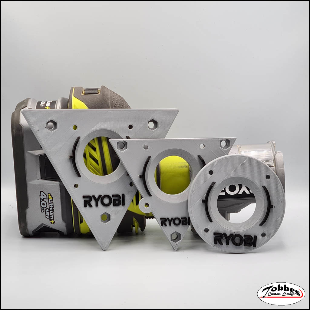 Ryobi Router Plate / Base by TobbesCustomDesign Download free STL