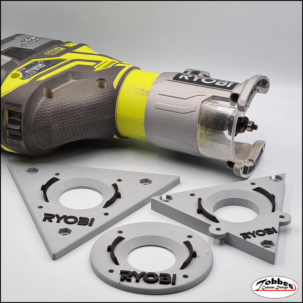 Ryobi Router Plate / Base by TobbesCustomDesign Download free STL model