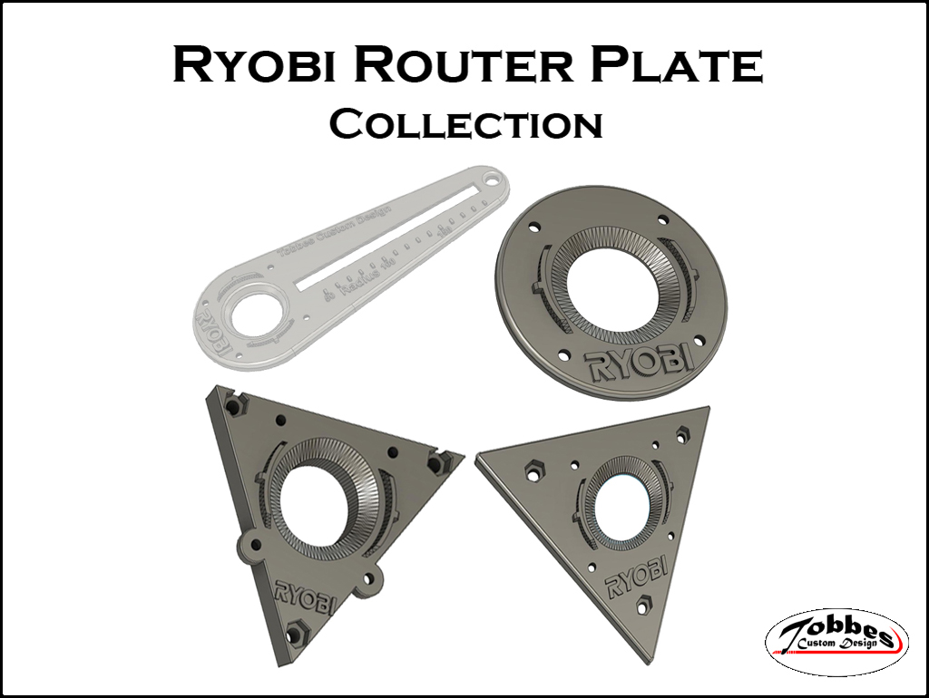 Ryobi deals router plate