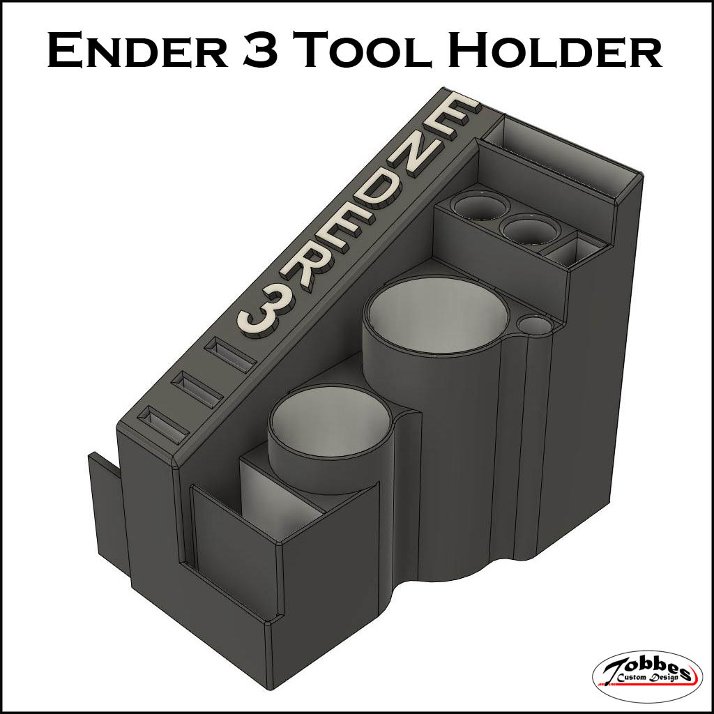 Ender 3 Tool holder "Optimized" by TobbesCustomDesign Download free