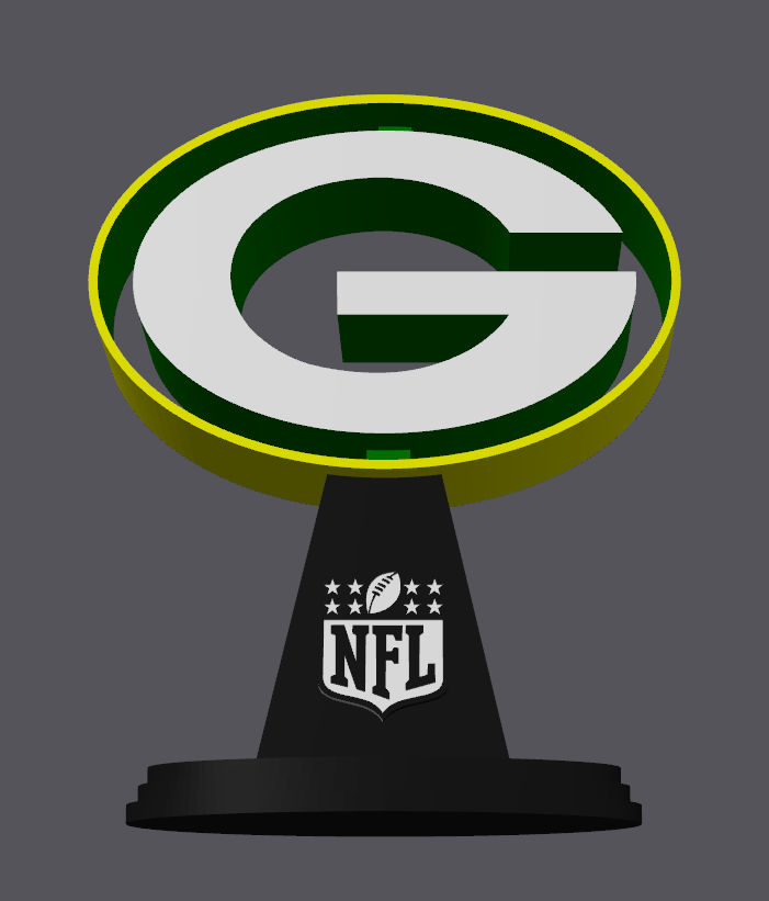 Greenbay Packers Logo Stand NFL