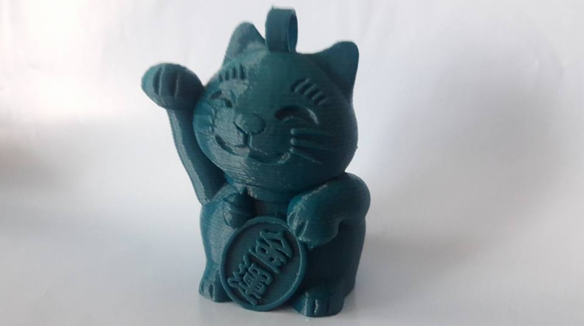 Maneki Neko Cat Keychain (MP Select Mini Cat)