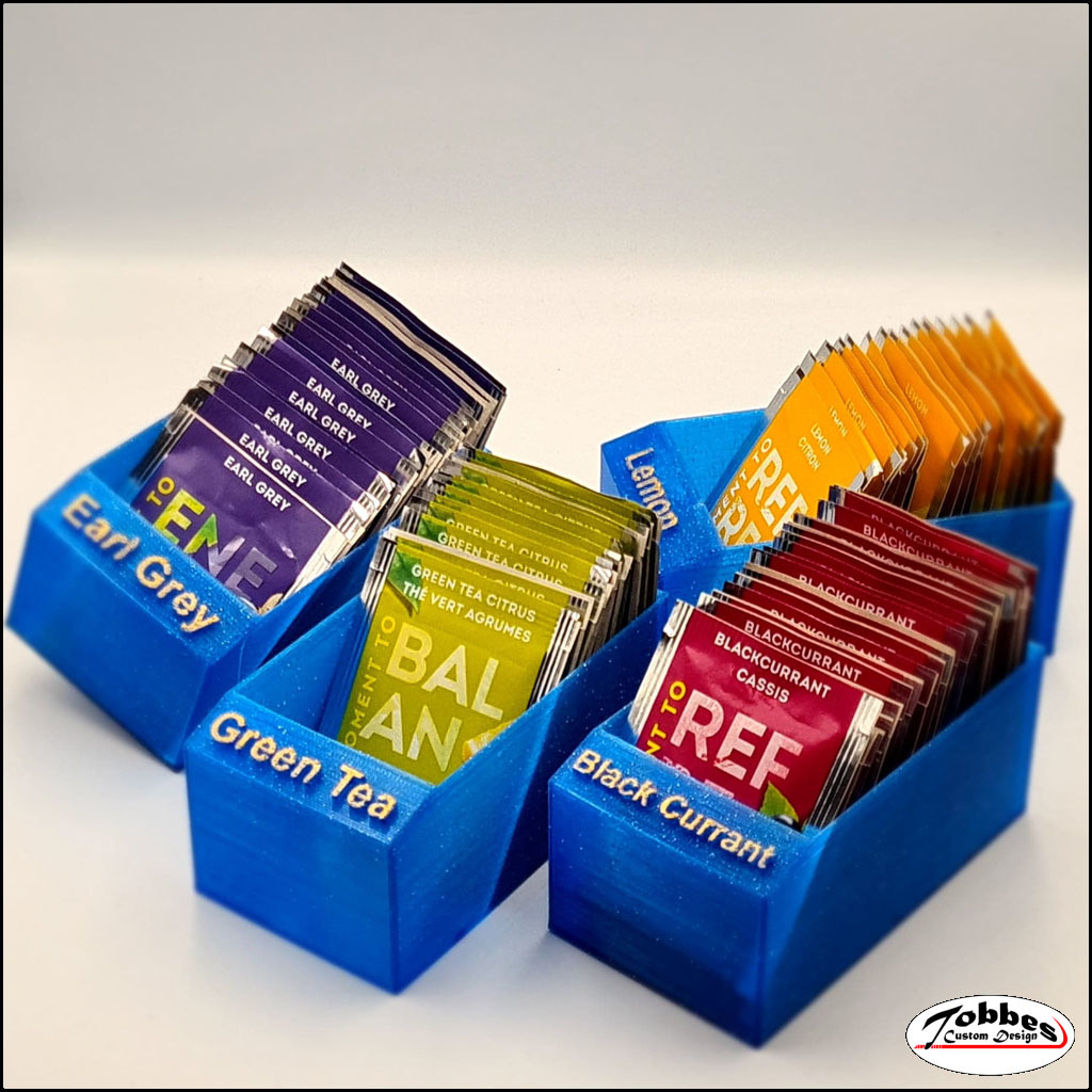 Tea Bag Caddy Collection by TobbesCustomDesign Download free STL