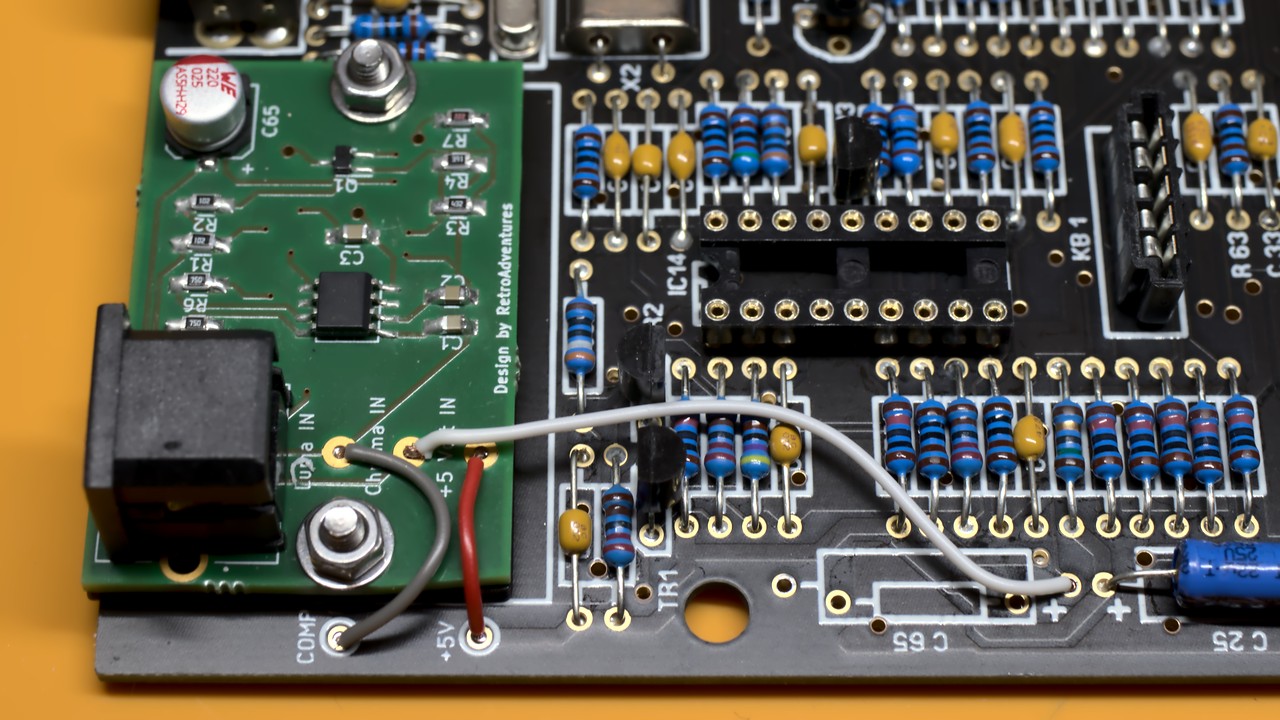 ZX Spectrum S-Video base plate by Shred | Download free STL model 